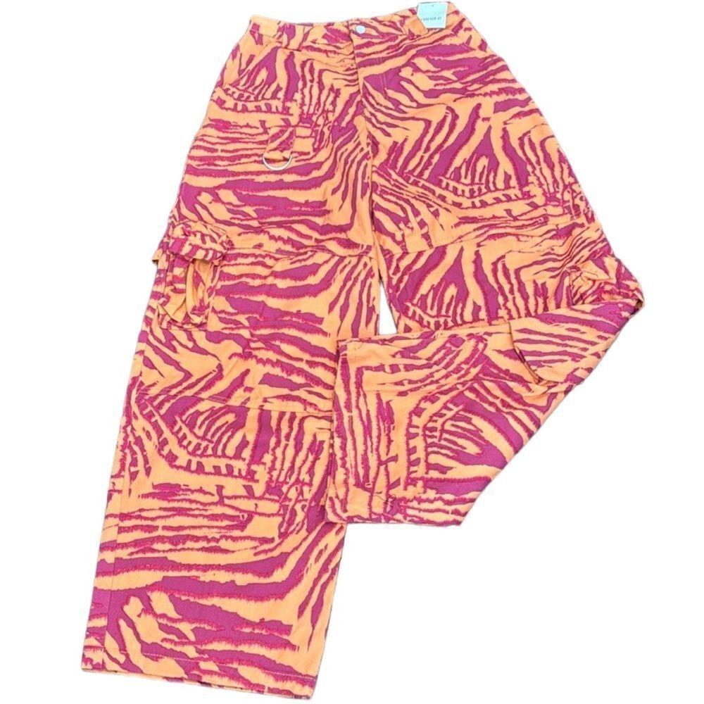 **NWT** Forever 21 Cargo Wide Leg Pant